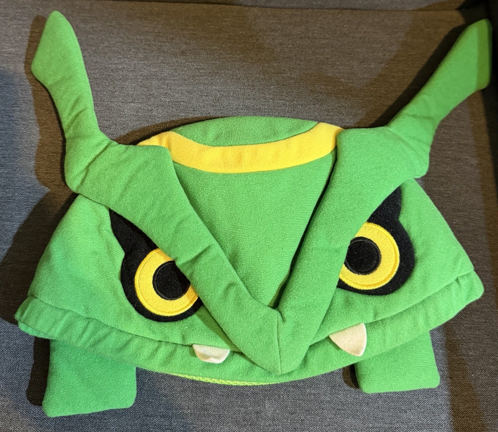 Pokemon The Park 2005 Rayquaza Narikiri Cosplay Hat Green Japan Pokepark Rare Pokemon The Park 2005 Rayquaza Narikiri Cosplay Hat Green Japan Pokepark Rare