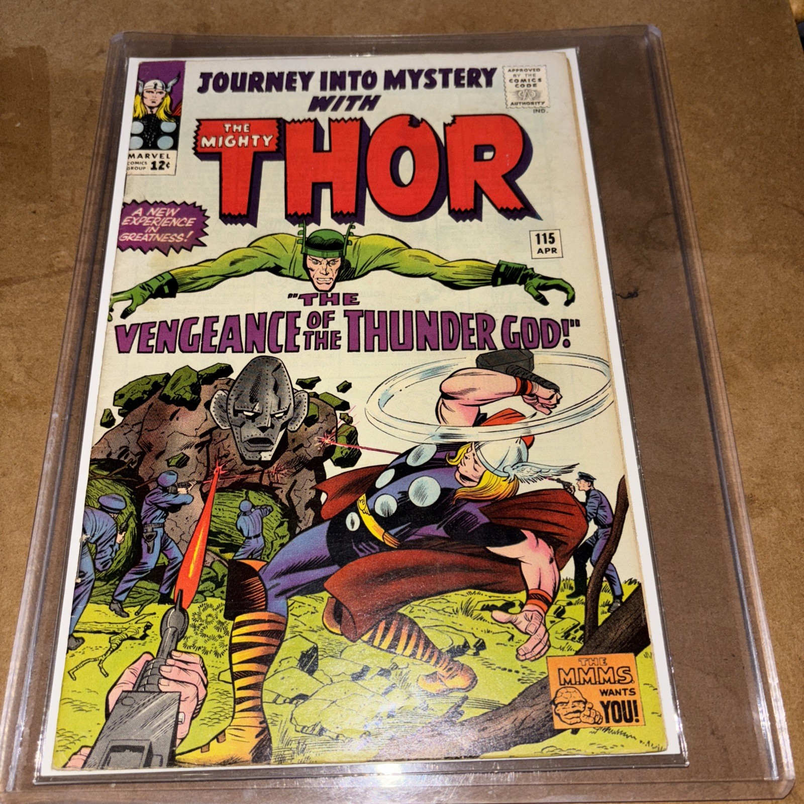 Journey Into Mystery #115 - Origin of Loki - Marvel Silver Age FN/VF Journey Into Mystery #115 - Origin of Loki - Marvel Silver Age FN/VF