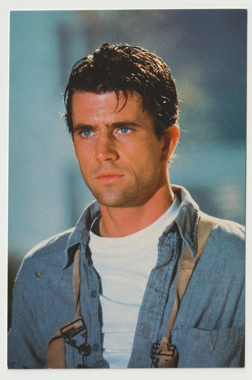 Mel Gibson Portrait Postcard