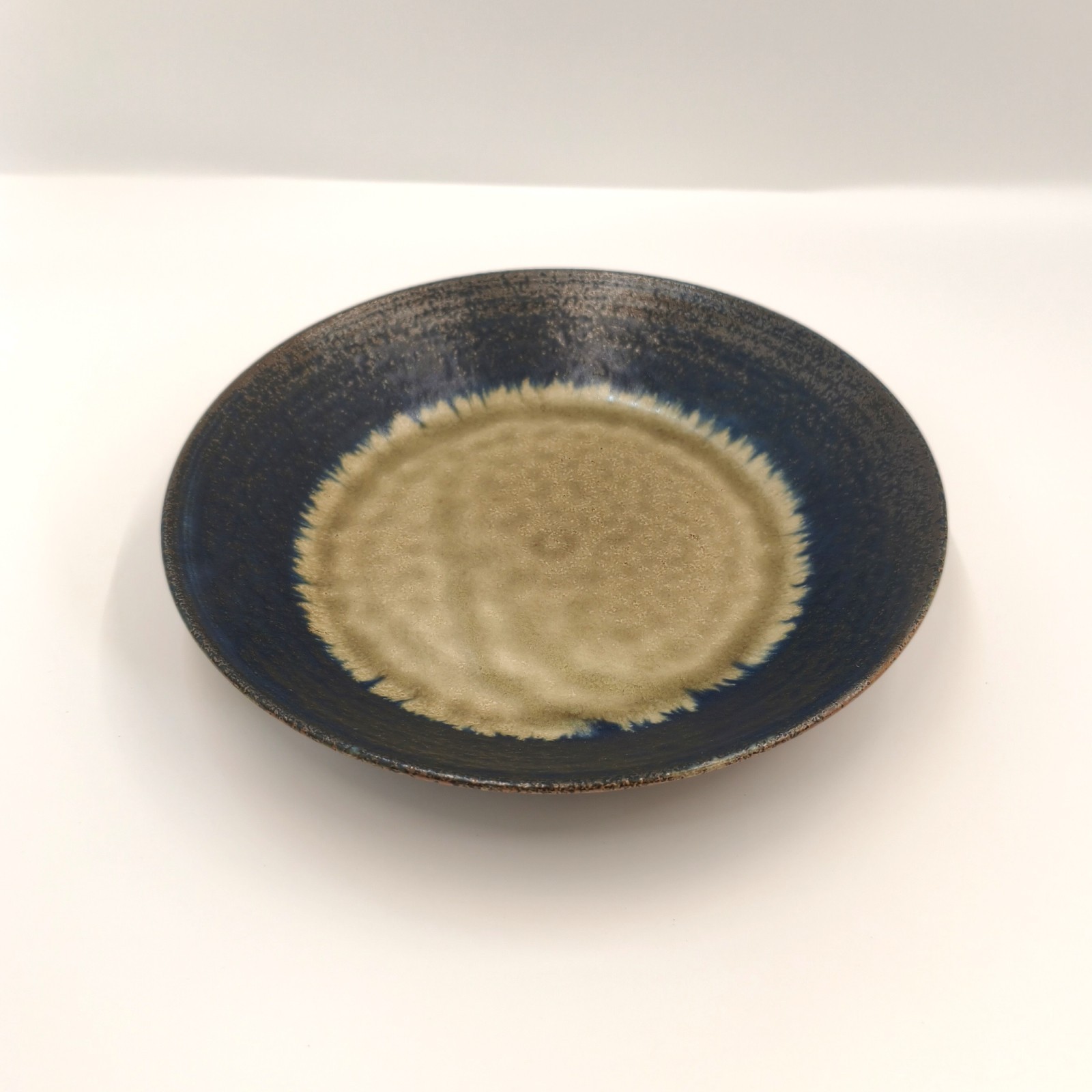 Mino ware Japanese Dish Large Serving Plate Decoration Mino ware Japanese Dish Large Serving Plate Decoration