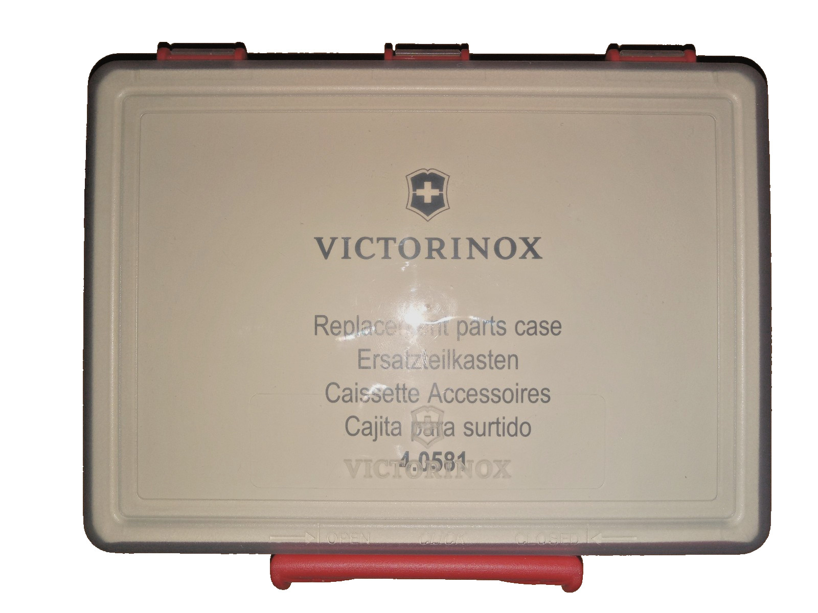 BRAND NEW & COMPLETE Victorinox Parts Case 4.0581: Repair parts for your knife