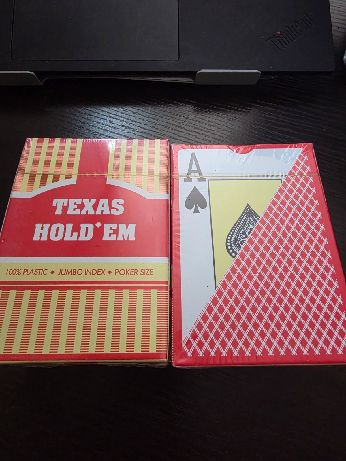 Infrared Marked IR Texas Hold Em Jumbo Poker decks of cards Infrared Marked IR Texas Hold Em Jumbo Poker decks of cards