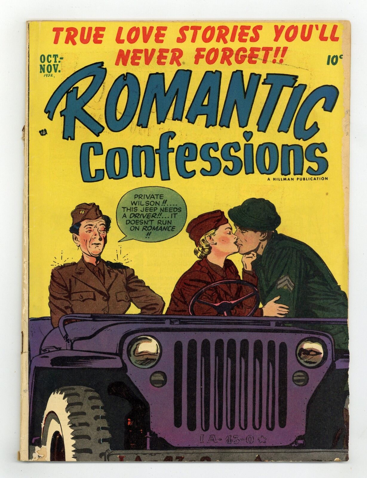 Romantic Confessions Vol. 2 #10 FR/GD 1.5 1952