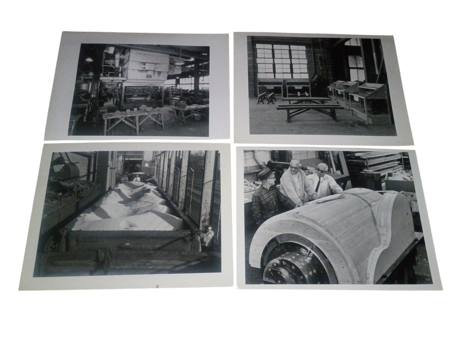 Vintage 1960s Cooper Bessemer Grove City PA Foundry Factory Photos Lot of 4