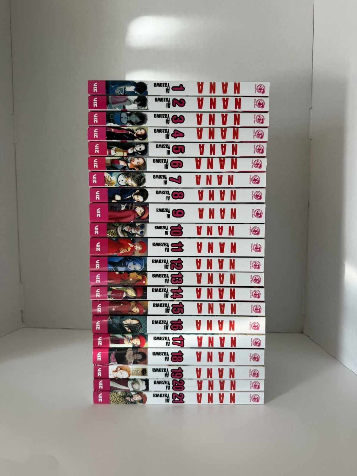 Nana Manga Volumes 1-21 English Complete Set Brand New US Authentic Viz Media Nana Manga Volumes 1-21 English Complete Set Brand New US Authentic Viz Media