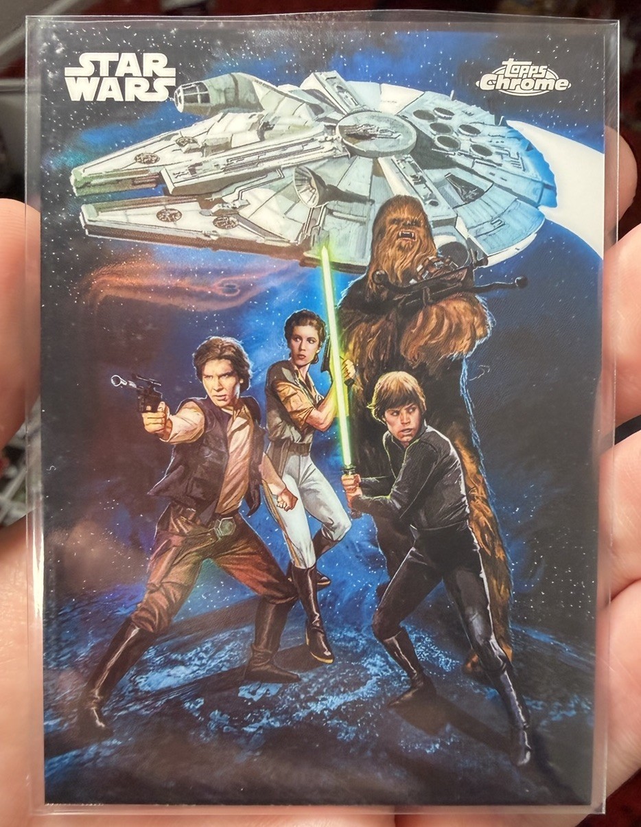 2026 Topps Chrome Star Wars Original Art Factions Rebel Alliance SQUAD-7