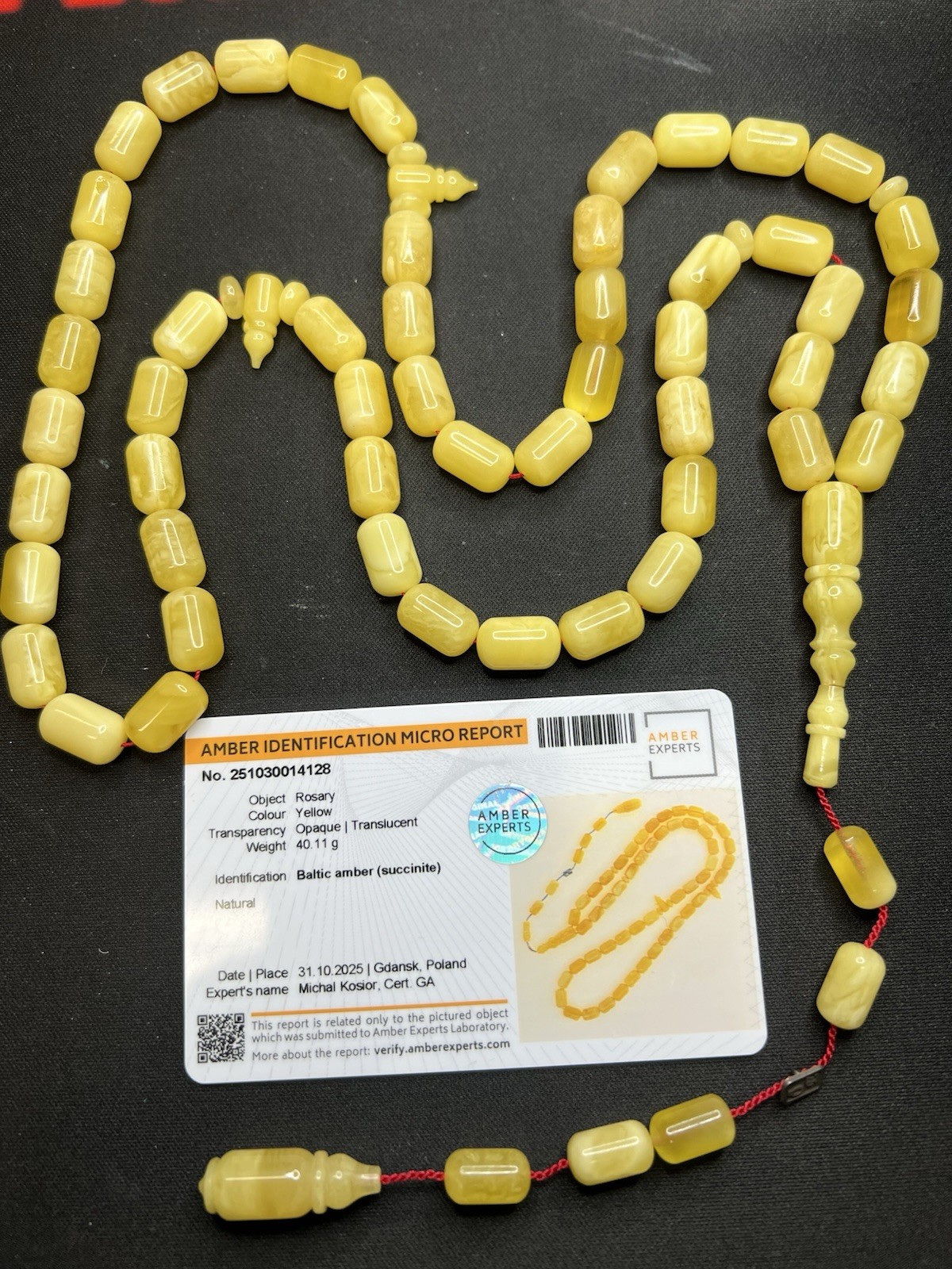 Famous Amber Maker Logo ONOR Certified *Natural Baltic Amber40GR 8.3x13.3mm 51 B Famous Amber Maker Logo ONOR Certified *Natural Baltic Amber40GR 8.3x13.3mm 51 B
