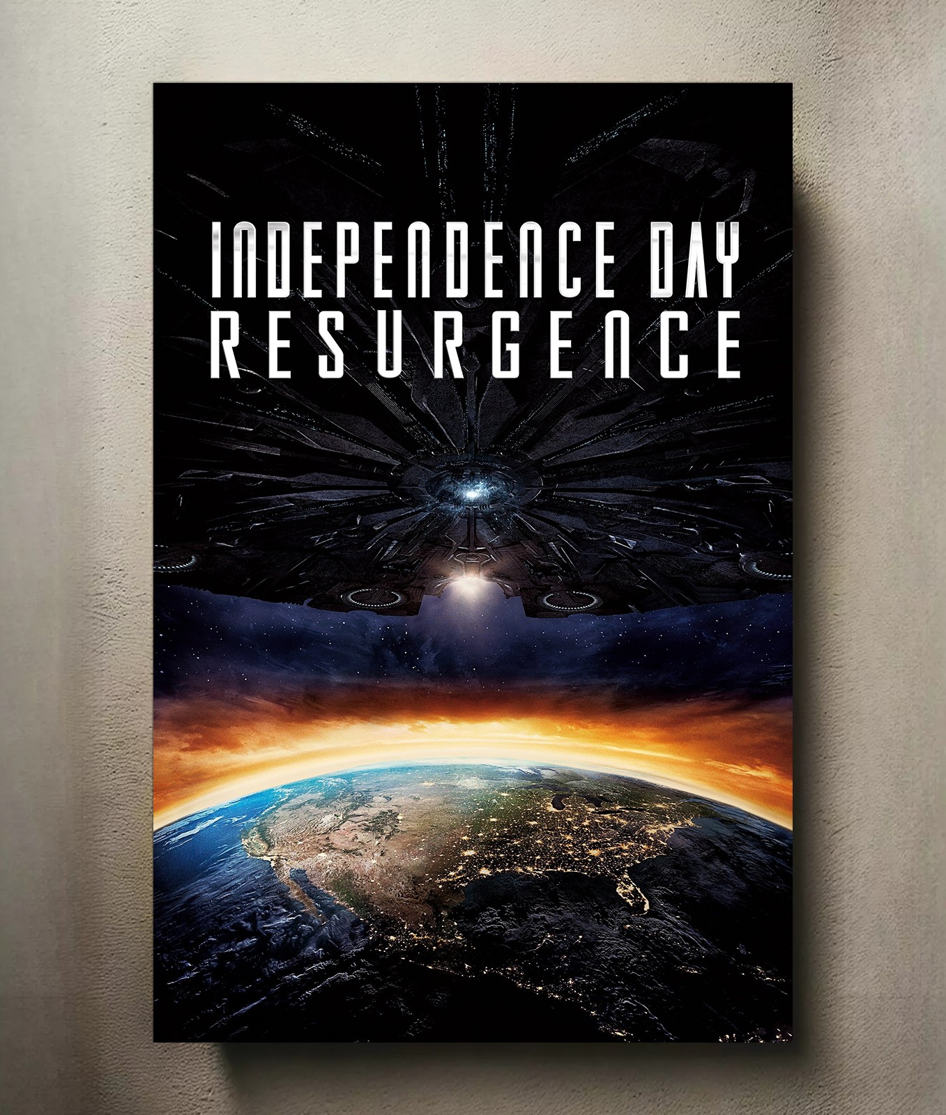 Independence Day: Resurgence 8x12 Metal Movie Poster Sign Independence Day: Resurgence 8x12 Metal Movie Poster Sign