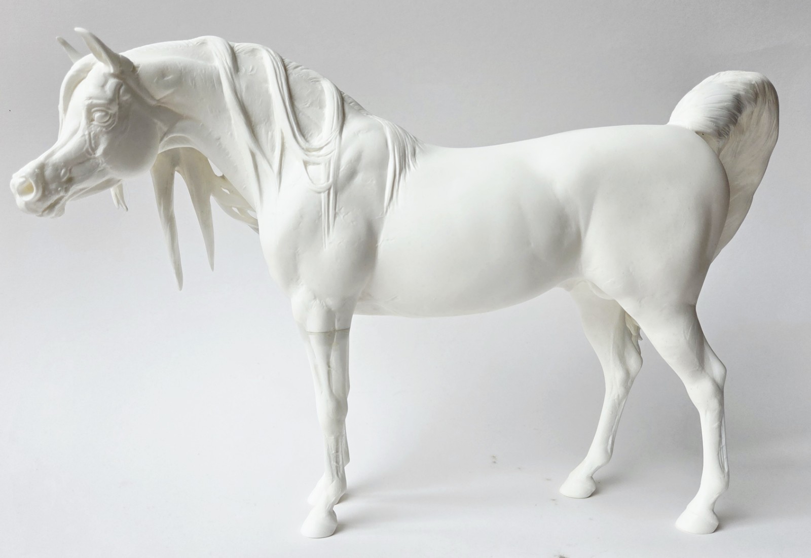 VERY RARE Jahangir Arabian Artist Resin Model Horse By Debbi LerMond-Unpainted