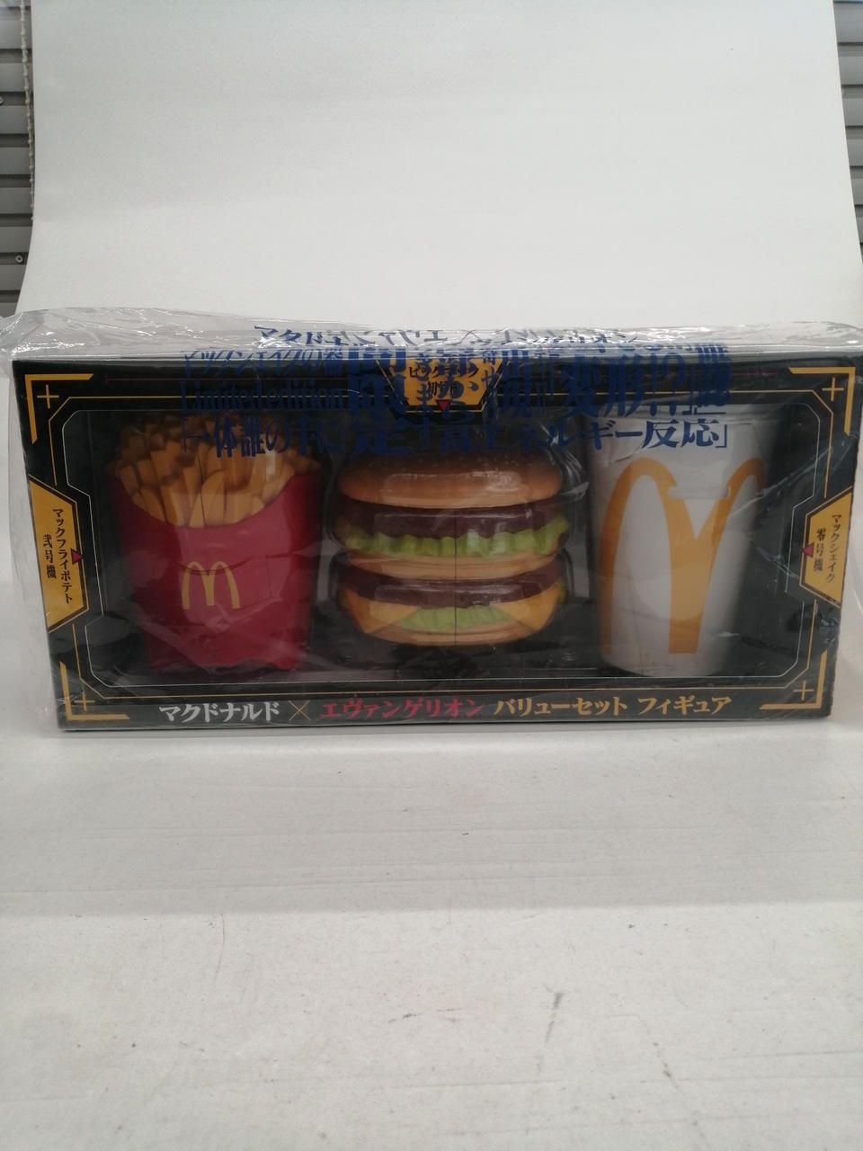 McDonalds Value Set Figures McDonalds☓Evangelion Used