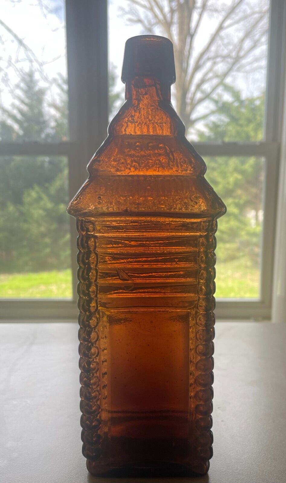 Antique Drake's Plantation Bitters Bottle-Good Color