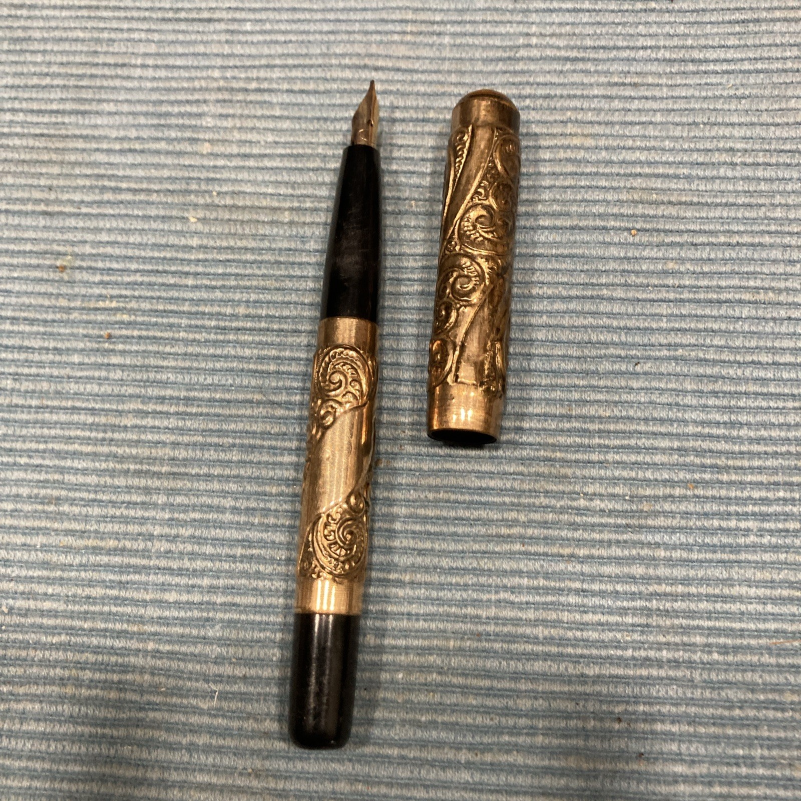 Rare ANTIQUE EHCO EYEDROPPER FILLER FOUNTAIN PEN 1910s 14K GOLD Nib Rare ANTIQUE EHCO EYEDROPPER FILLER FOUNTAIN PEN 1910s 14K GOLD Nib