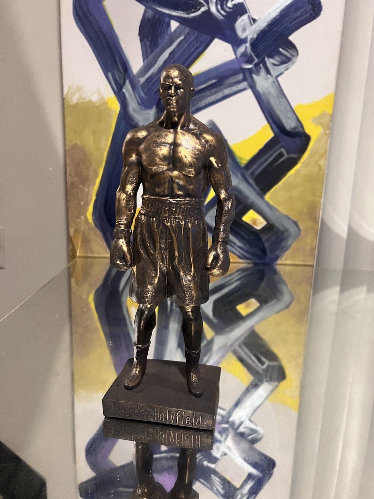 Hanlon Sculpture Studio Heavyweight Champ Evander Holyfield Hanlon Sculpture Studio Heavyweight Champ Evander Holyfield