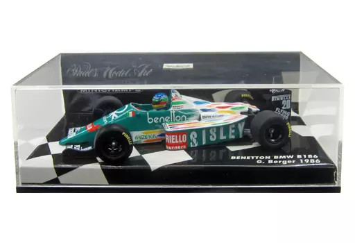 1/43 Minichamps BENETTON BMW B186 1986 RIELLO #20 Green x White 430860020