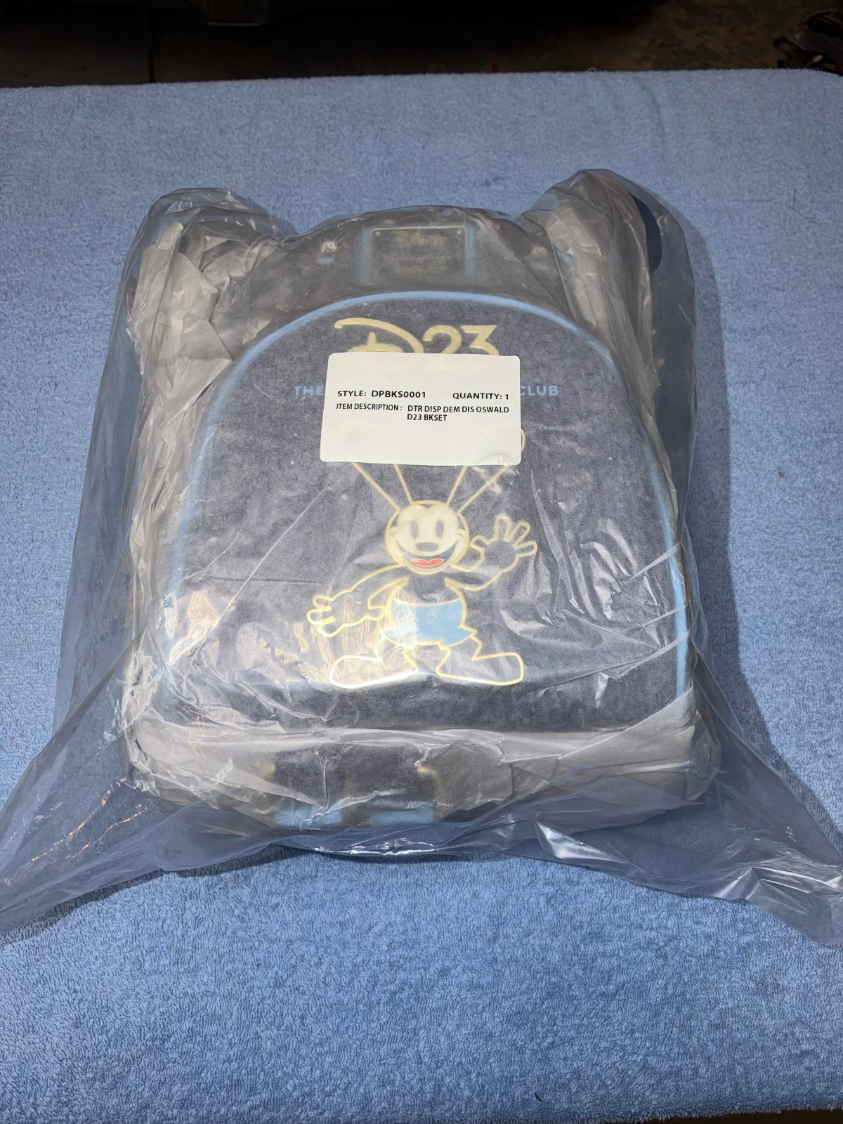 NEW Loungefly Disney D23 2026 Gold Member Oswald Backpack and Oswald ears unopen NEW Loungefly Disney D23 2026 Gold Member Oswald Backpack and Oswald ears unopen