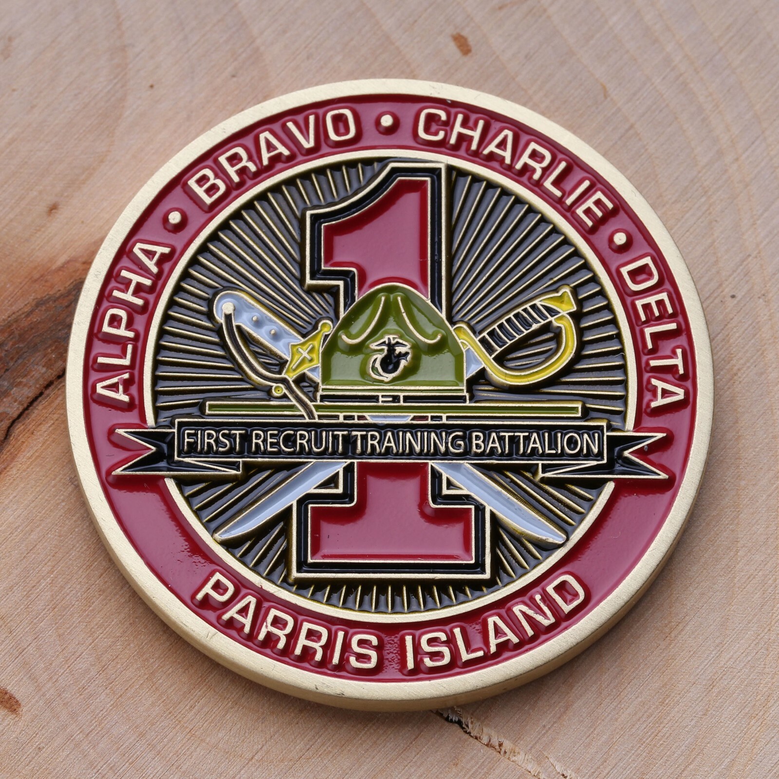 1st Recruit Training Battalion Parris Island Challenge Coin 1st Recruit Training Battalion Parris Island Challenge Coin