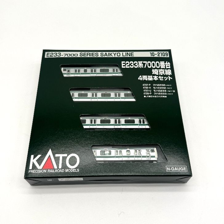 KATO E233 7000 Saikyo Line 4 Car Basic Set N Gauge Model Railway Train Age 15+ KATO E233 7000 Saikyo Line 4 Car Basic Set N Gauge Model Railway Train Age 15+