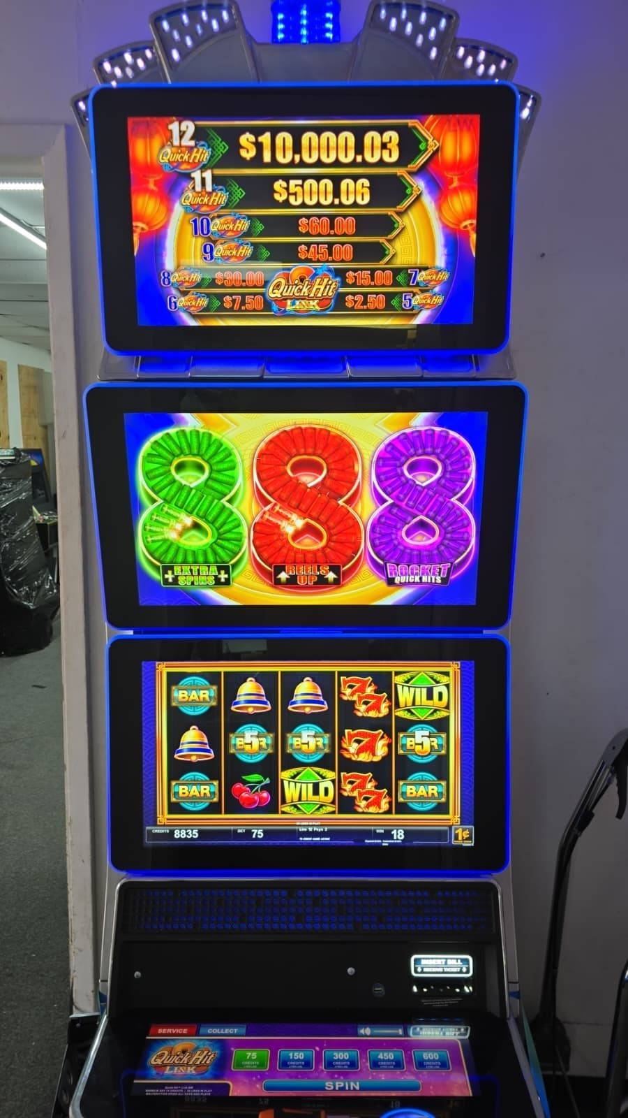 LNW SG Scientific Games 888 quick hit LNW SG Scientific Games 888 quick hit