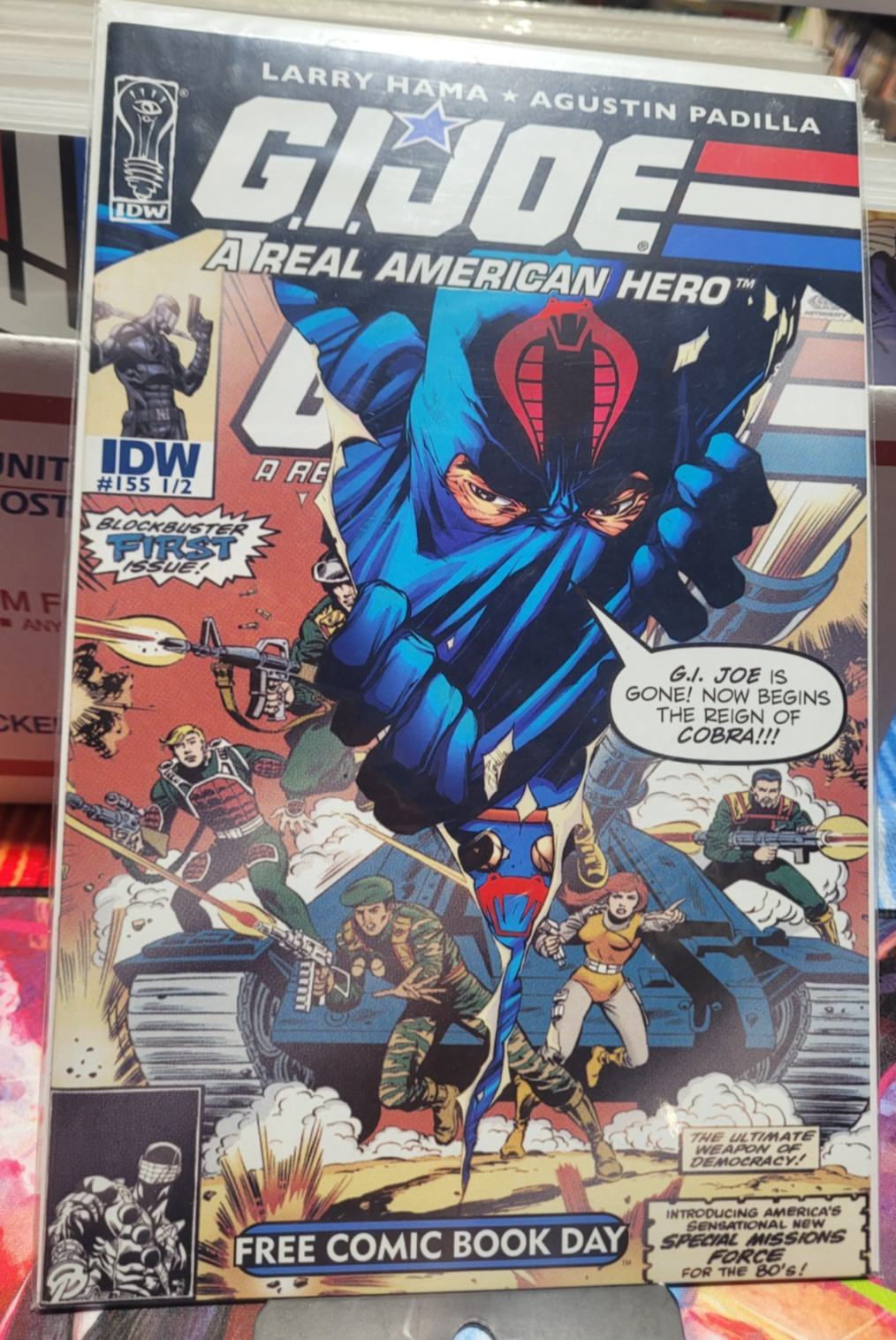 GI Joe A Real American Hero (IDW; 155 1/2 - 242) NM Choose your issues GI Joe A Real American Hero (IDW; 155 1/2 - 242) NM Choose your issues