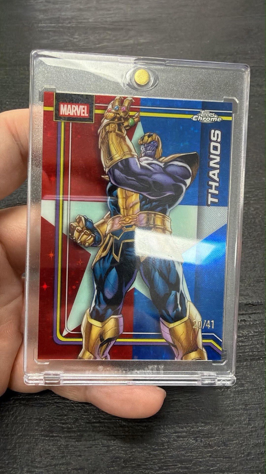 2026 Topps Chrome Marvel Thanos /41