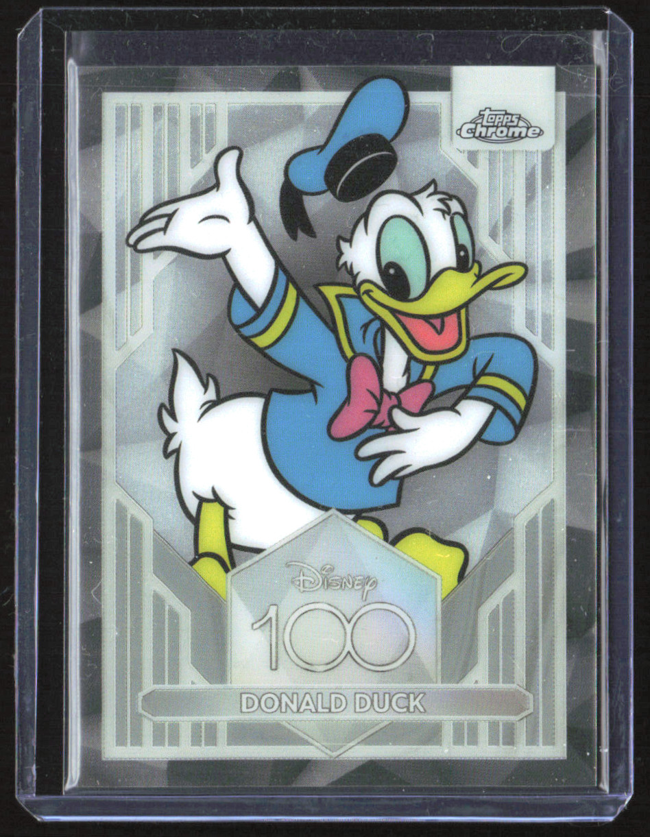 2023 Topps Chrome Disney 100 Donald Duck #86 Mickey & Friends