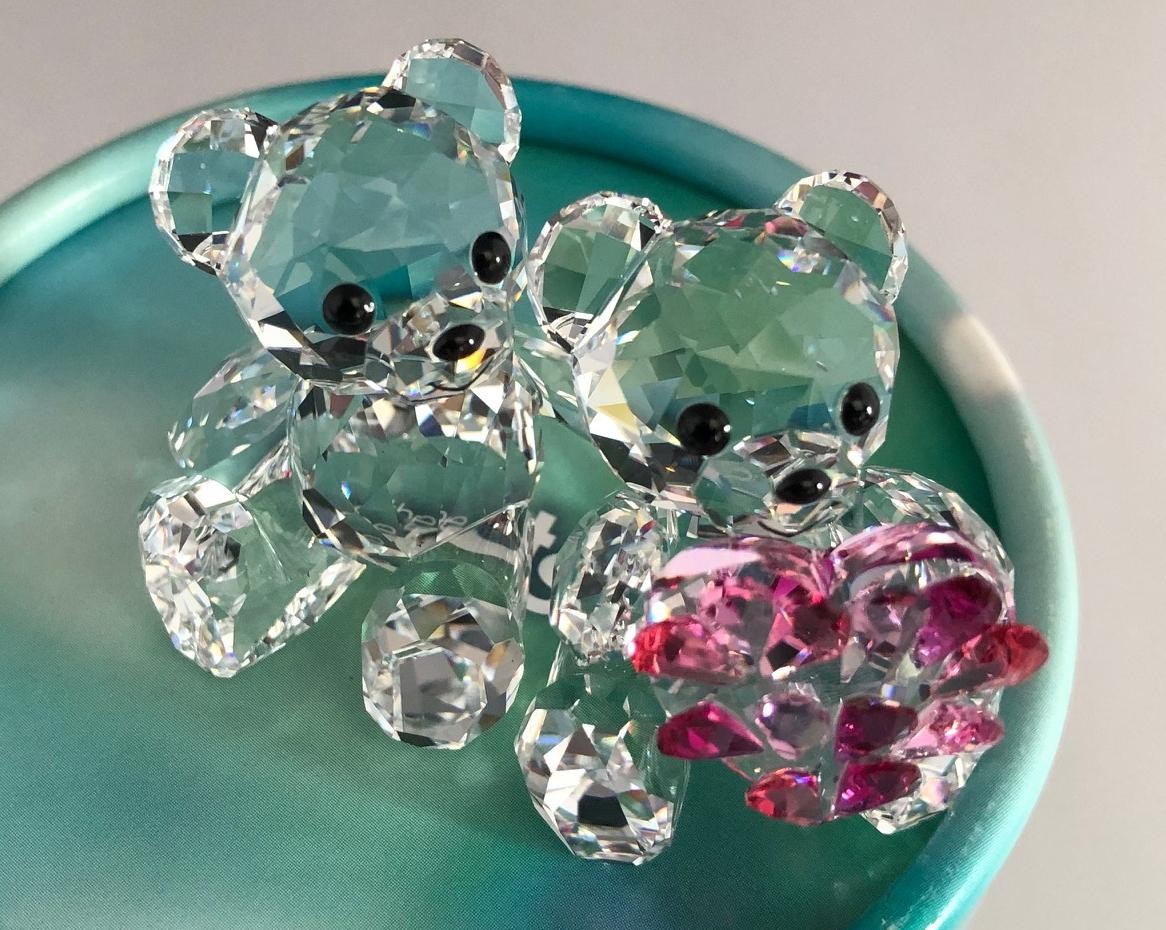 SWAROVSKI KRIS BEAR IN LOVE - 2014, #5004526, RETIRED, RARE, NIB SWAROVSKI KRIS BEAR IN LOVE - 2014, #5004526, RETIRED, RARE, NIB