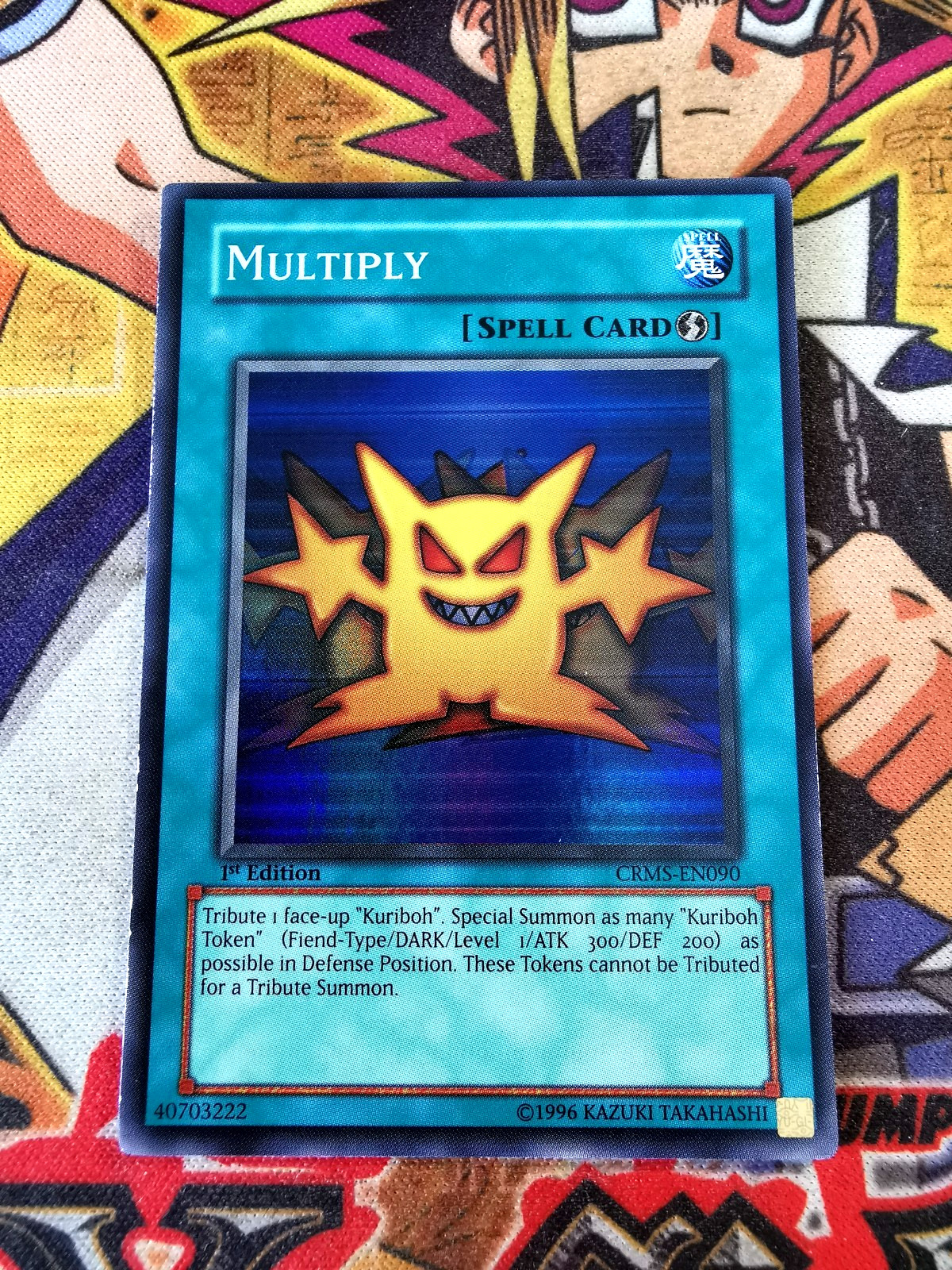Multiply crms-en090 1st Edition (VLP) Super Rare Yu-Gi-Oh Multiply crms-en090 1st Edition (VLP) Super Rare Yu-Gi-Oh