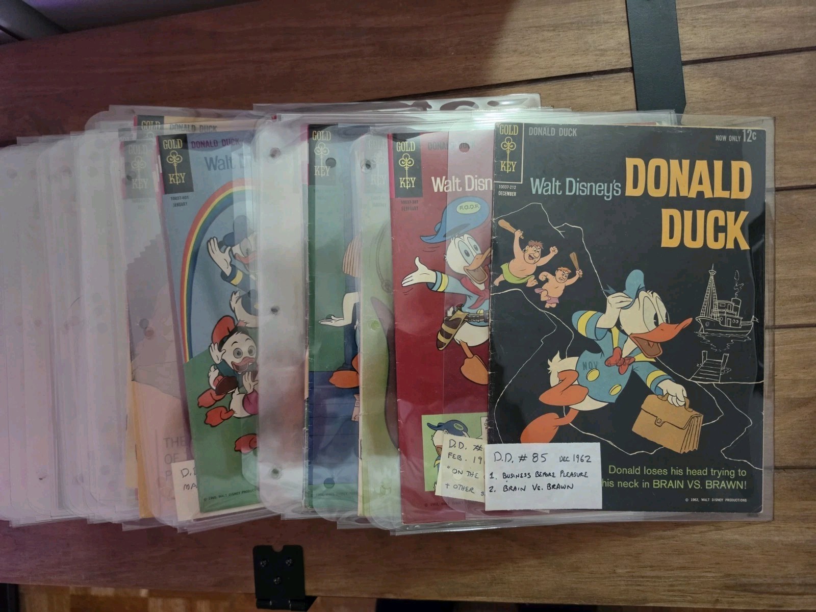 50 Issue Lot of Walt Disney's Donald Duck all in VG Condition or better (85-216) 50 Issue Lot of Walt Disney's Donald Duck all in VG Condition or better (85-216)