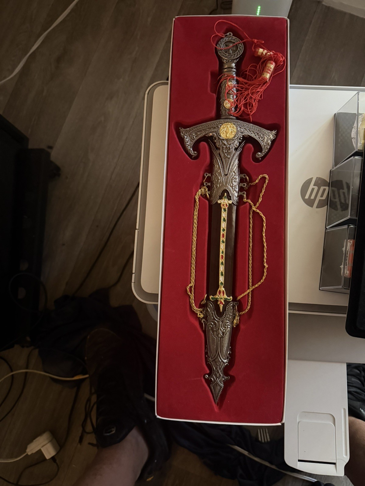 Legends In Steel Knights Templar Dagger & Sheath Legends In Steel Knights Templar Dagger & Sheath