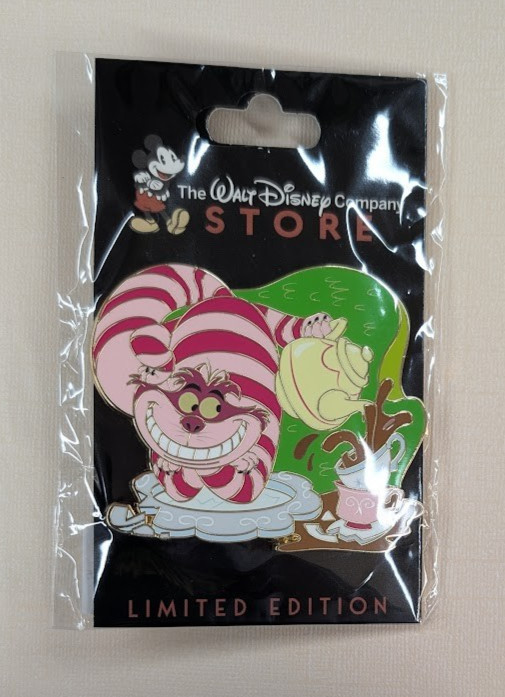 Disney D23 Expo 2026 WDCS Pins: Cat-astrophe - Cheshire LE 400 Disney D23 Expo 2026 WDCS Pins: Cat-astrophe - Cheshire LE 400