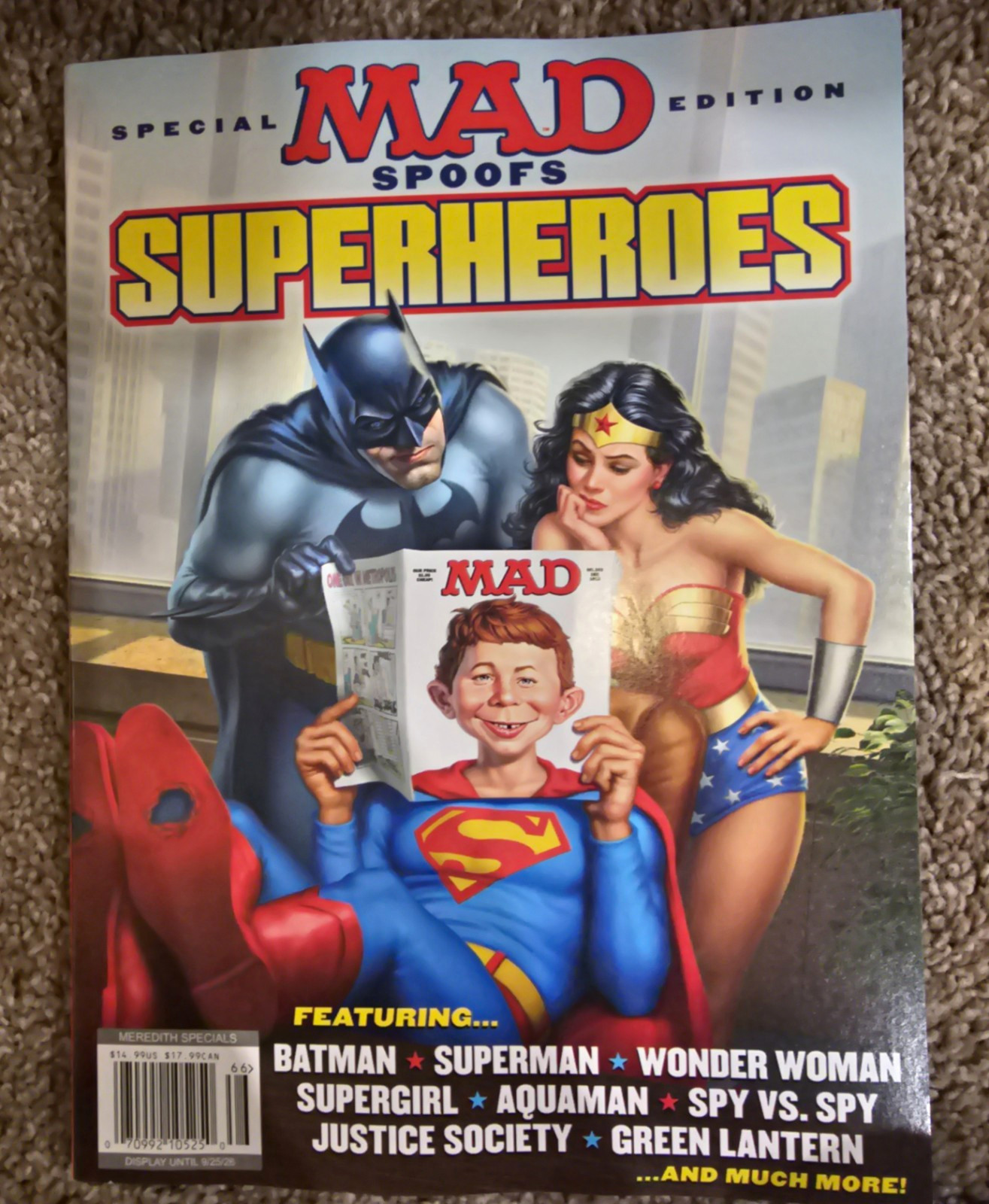 MAD Spoofs Special Edition Magazine - Superhero Comics Special Issue 6 (English) MAD Spoofs Special Edition Magazine - Superhero Comics Special Issue 6 (English)