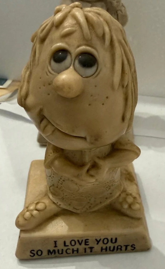 Vintage Russ Berrie Sillisculpts Style Figurines Set of 6 Retro Humor Vintage Russ Berrie Sillisculpts Style Figurines Set of 6 Retro Humor