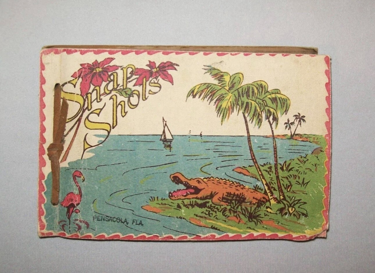 Old Antique Vtg 1930s Photo Album Florida Snapshots Great images Untouched Nice Old Antique Vtg 1930s Photo Album Florida Snapshots Great images Untouched Nice