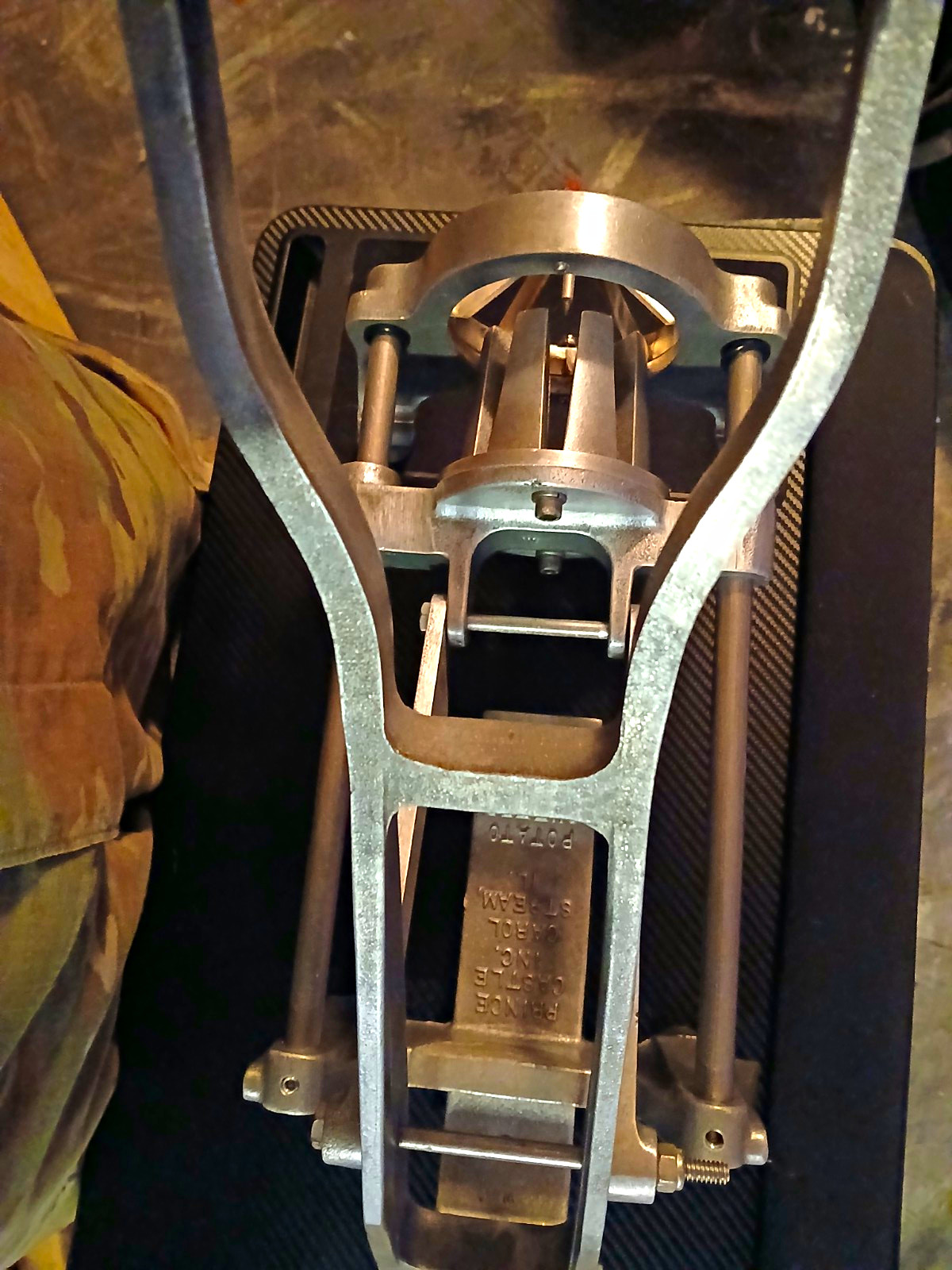 Prince Castle S-242C Wall Mounted Commercial Metal Potato Cutter, Silver Prince Castle S-242C Wall Mounted Commercial Metal Potato Cutter, Silver