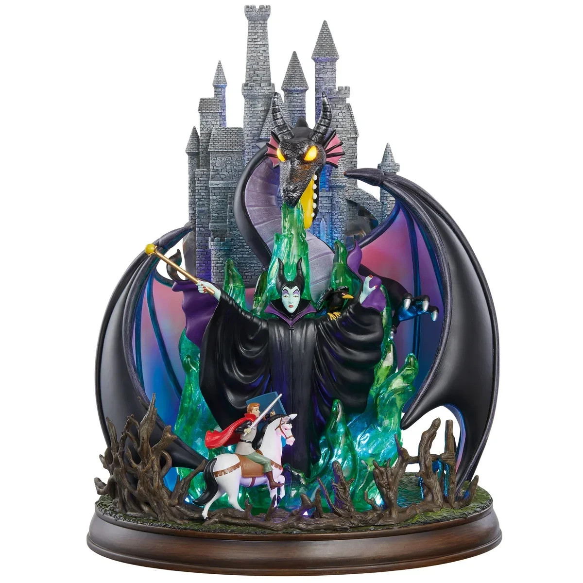 Disney Halloween Maleficent Castle with Lights and Music Ships From USA Disney Halloween Maleficent Castle with Lights and Music Ships From USA