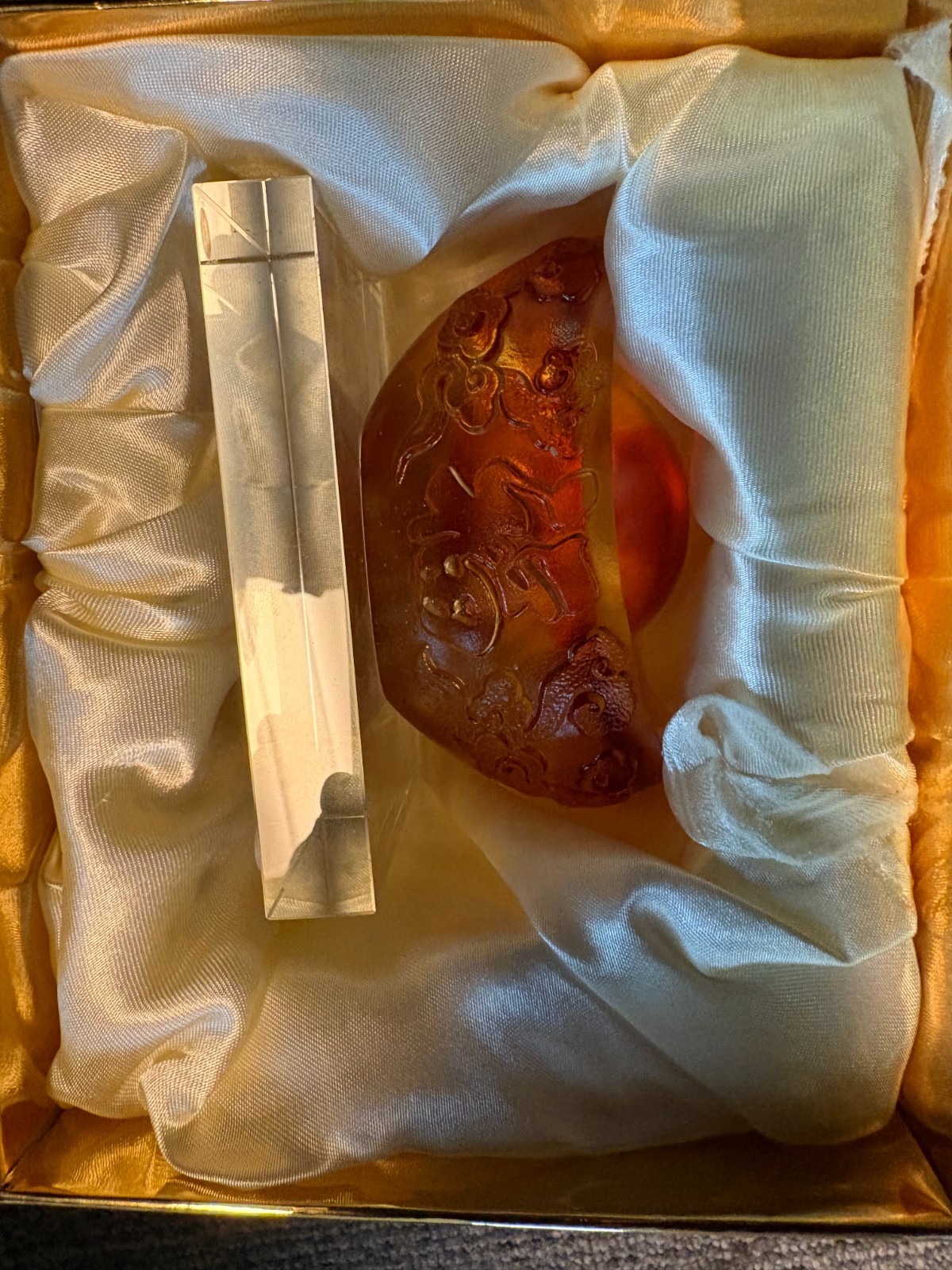 Chinese Glass Egg brand new in box Chinese Glass Egg brand new in box