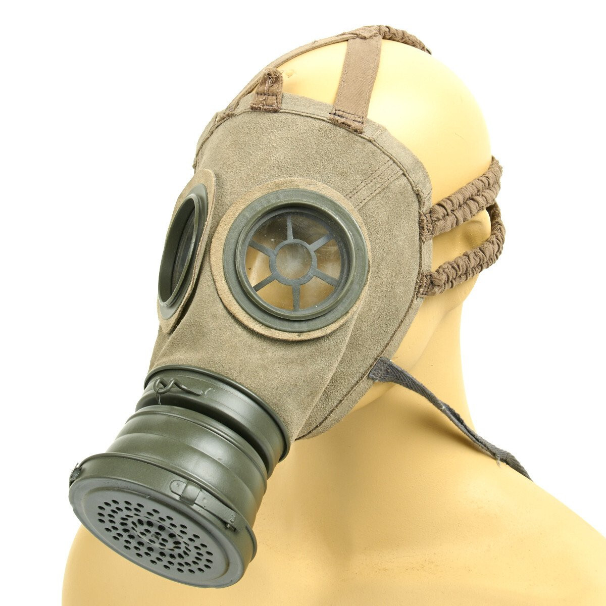 Imperial German WWI Leather Gas Mask - Reproduction Imperial German WWI Leather Gas Mask - Reproduction