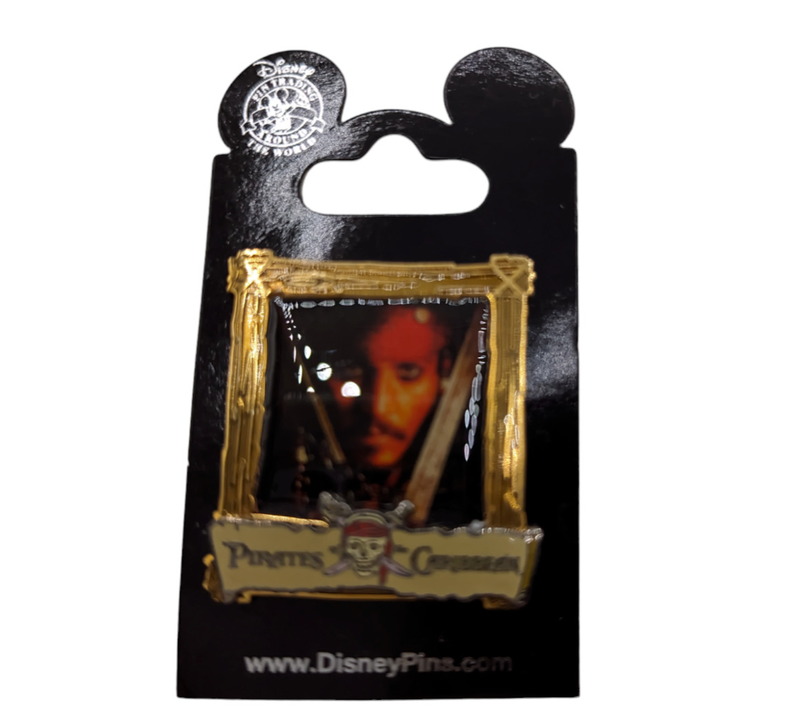 Disney Pins Pirates of the Caribbean Jack Sparrow Johnny Depp Pin 2006 New
