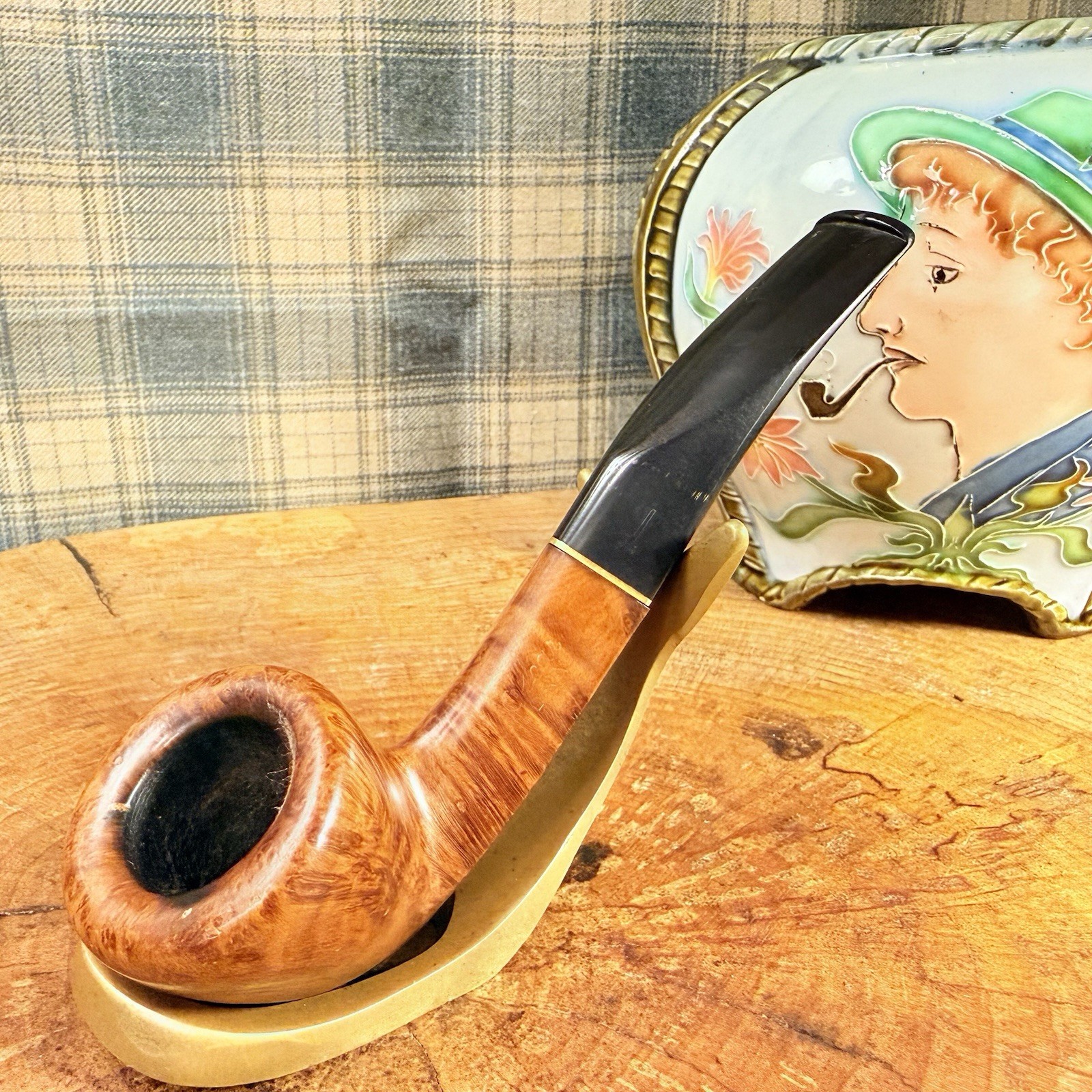 SAVINELLI Vintage OSCAR DRY - Smooth Natural 305 Estate Tobacco Pipe SAVINELLI Vintage OSCAR DRY - Smooth Natural 305 Estate Tobacco Pipe