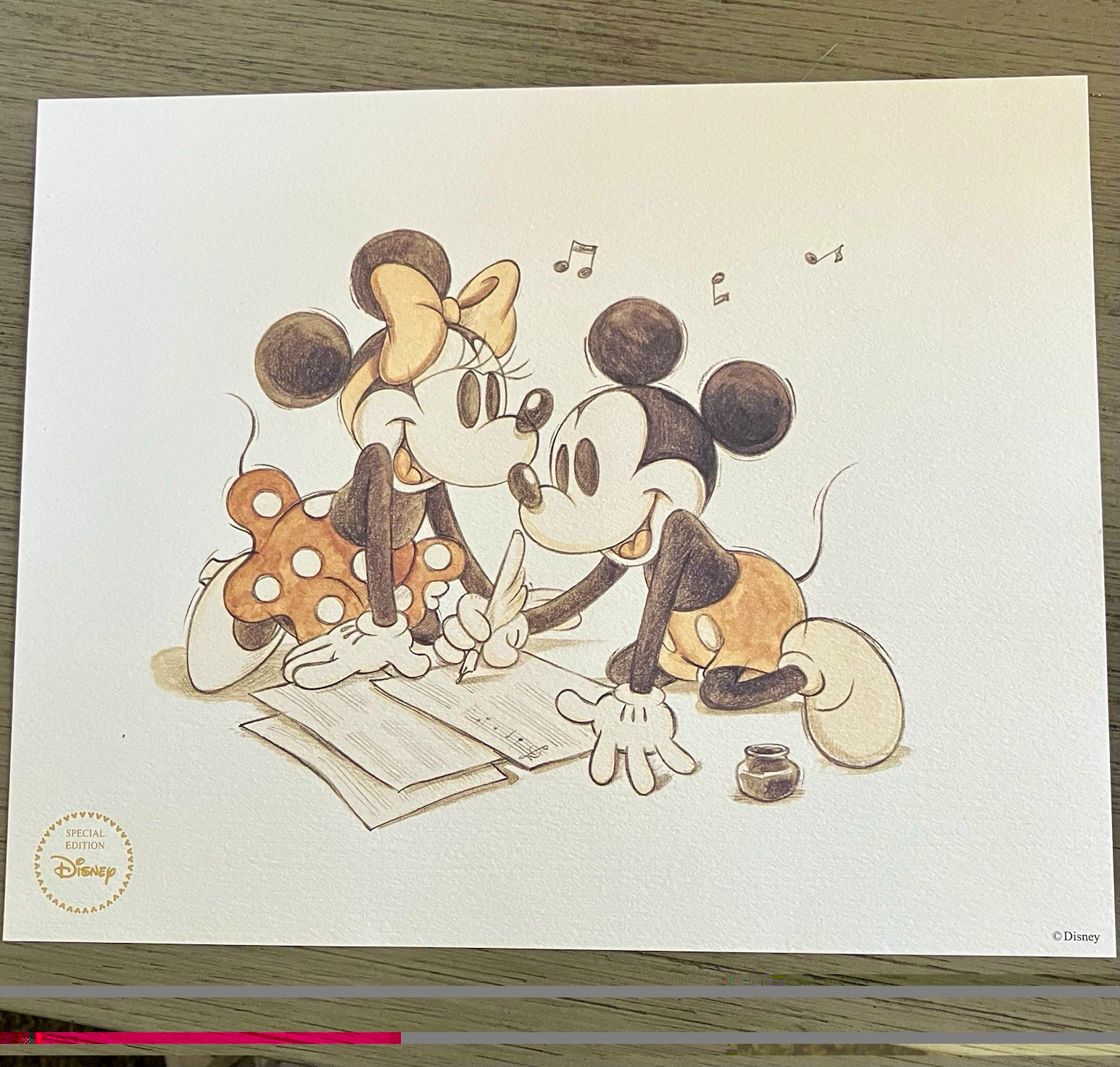 Disney Special Edition Lithograph Print Mannheim Steamroller Meets the Mouse