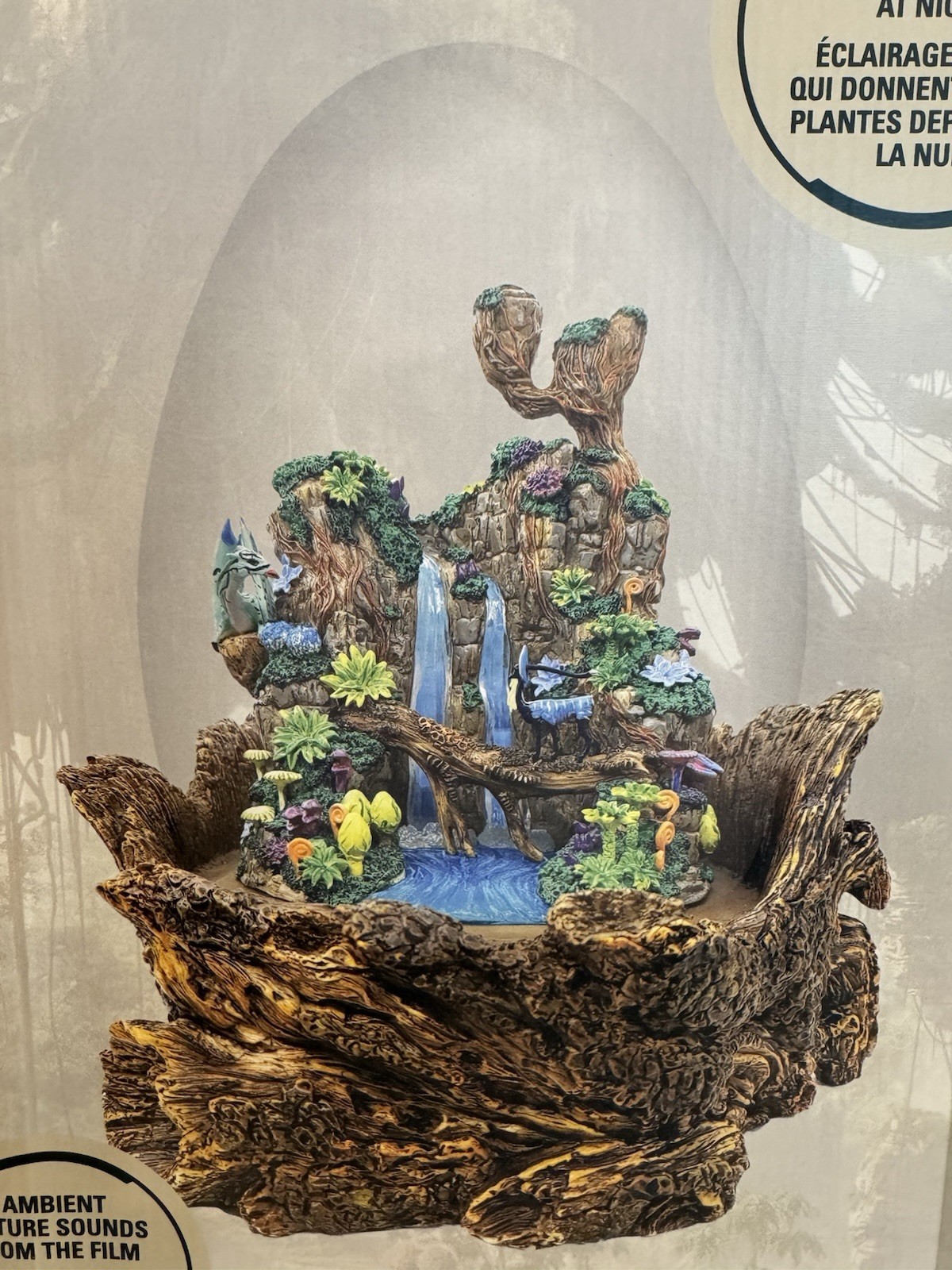New Disney Parks Avatar Bio Dome Lighted Diorama UV LED New in Box Pandora Rare