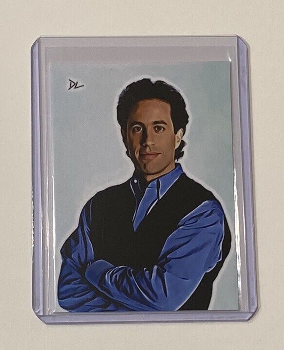 Jerry Seinfeld Limited Edition Artist Signed “Seinfeld” Trading Card 2/10