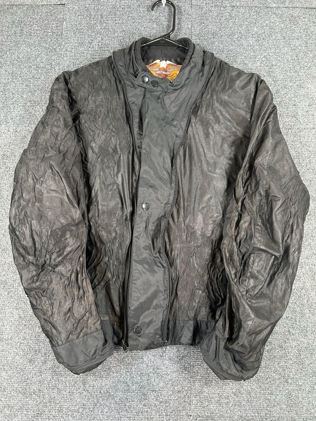 Harley-Davidson FXRG Jacket Size Large Black Waterproof Liner Harley-Davidson FXRG Jacket Size Large Black Waterproof Liner