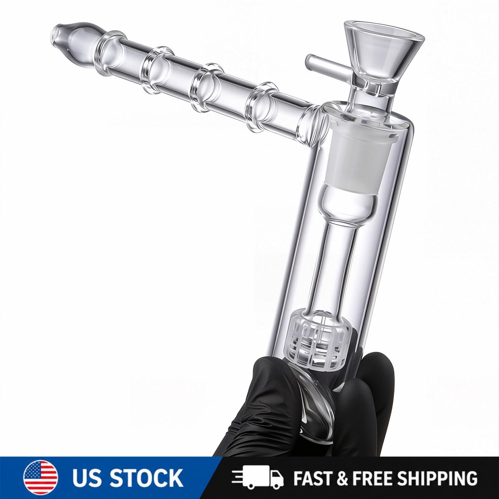 Hammer Style Birdcage Perc Hookah Smoking Pipes 18mm Glass Water Bubbler US Hammer Style Birdcage Perc Hookah Smoking Pipes 18mm Glass Water Bubbler US