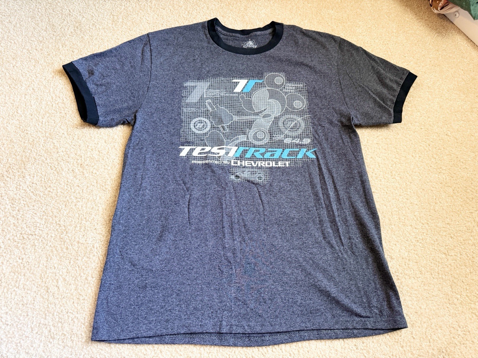 New Disney Epcot Test Track T-Shirt Mickey Size L Large NWOT New Disney Epcot Test Track T-Shirt Mickey Size L Large NWOT