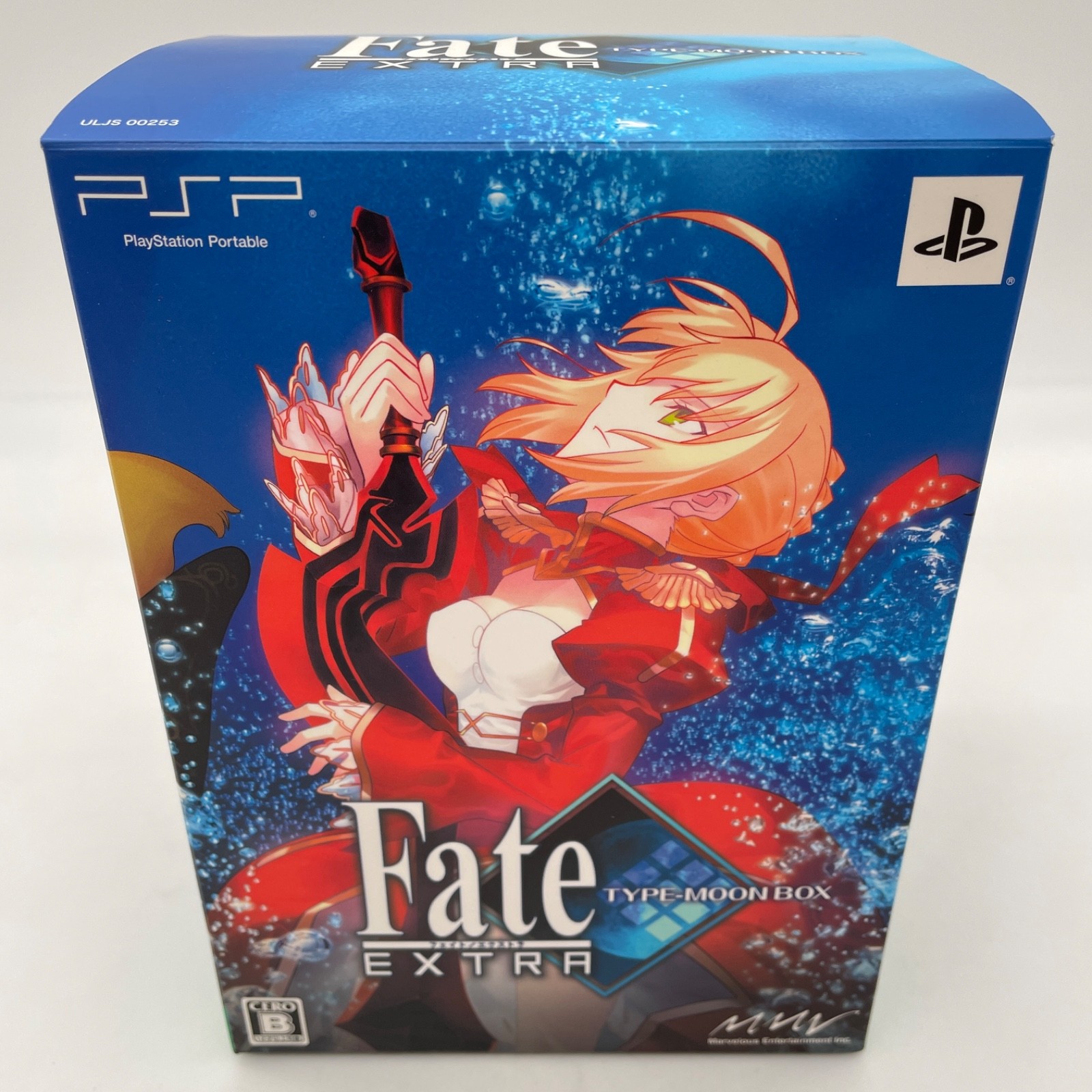 SONY PSP Fate Extra Limited Type Moon Box w/ figma Visual Works Soundtrack SONY PSP Fate Extra Limited Type Moon Box w/ figma Visual Works Soundtrack