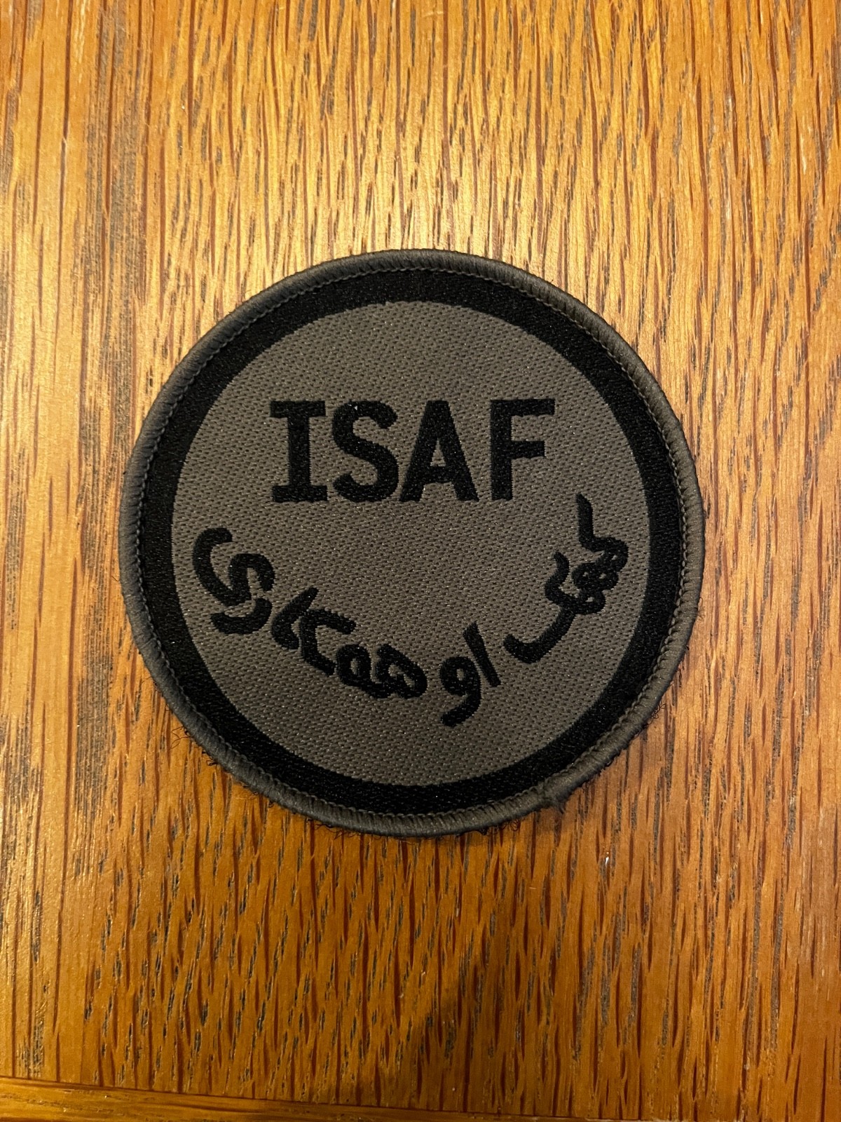 Genuine British Army ISAF arm patch from Afghanistan Genuine British Army ISAF arm patch from Afghanistan