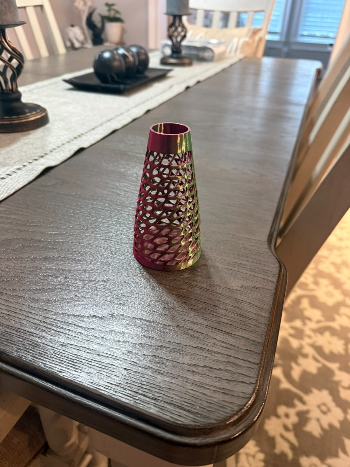 Unique 3D miniature Vase Multicolor
