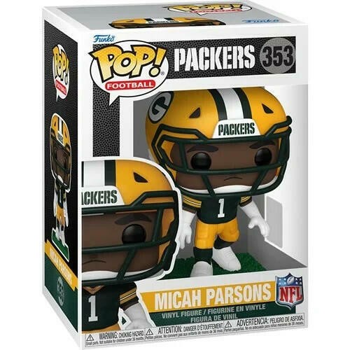 Funko Pop NFL: Micah Parsons (Green & Yellow Uniform) Funko Pop NFL: Micah Parsons (Green & Yellow Uniform)