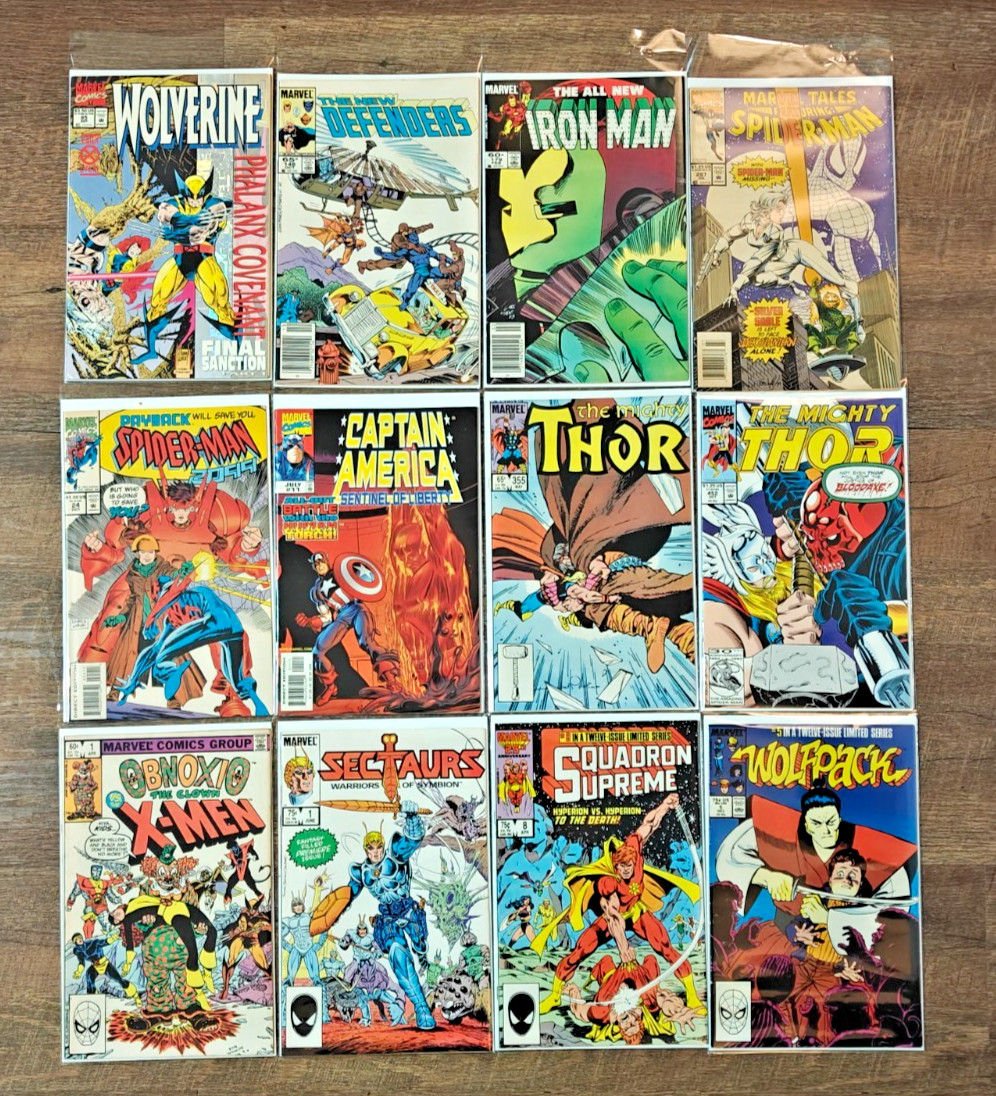 Marvel DC Comic Lot x19 Spider-Man, X-Men, Wolverine, Thor, Iron Man, more π₯π₯ Marvel DC Comic Lot x19 Spider-Man, X-Men, Wolverine, Thor, Iron Man, more π₯π₯